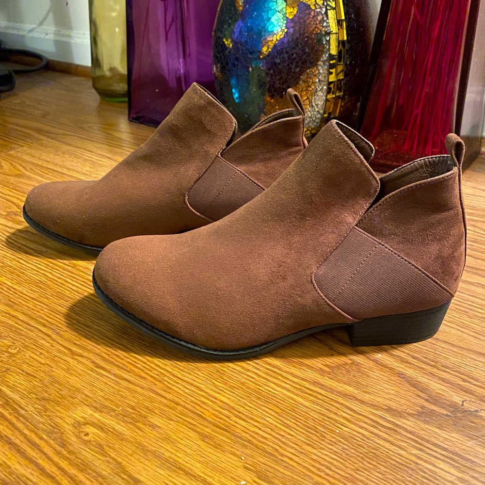 MIA Amore Memory-foam Ankle Boots